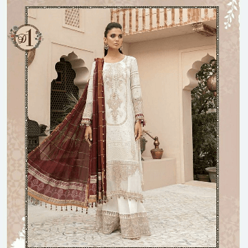 MariaB EID Festive 2021 Luxury Lawn Collections