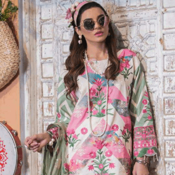 Asifa Nabeel Luxury Lawn 2021