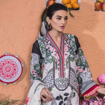 Asifa Nabeel Luxury Lawn 2021