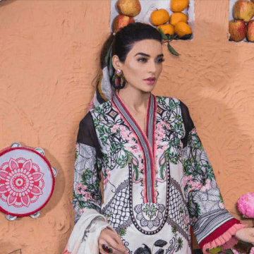 Asifa Nabeel Luxury Lawn 2021